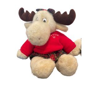 Vtg 1997 Commonwealth Maxine Moose Plush Limited Edition Holiday Moostletoe NWT